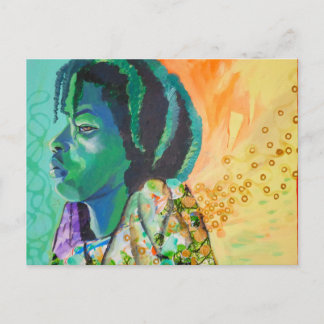 Black Boy Dreaming Briefkaart