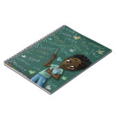 Black Boy en Positive Words Notitieboek (Linkerzijde)