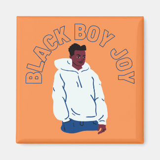 Black Boy Joy Magneet