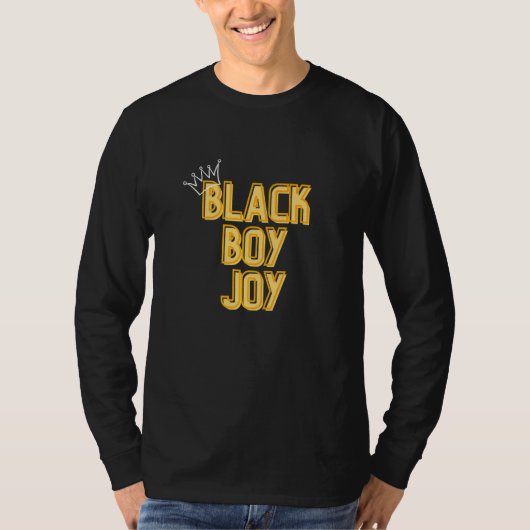 Black Boy Joy T-shirt (Voorkant)