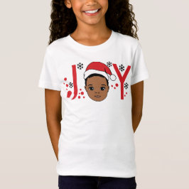 Black Boy Melanine Jongens Kersttrui X-mas Fun T-shirt
