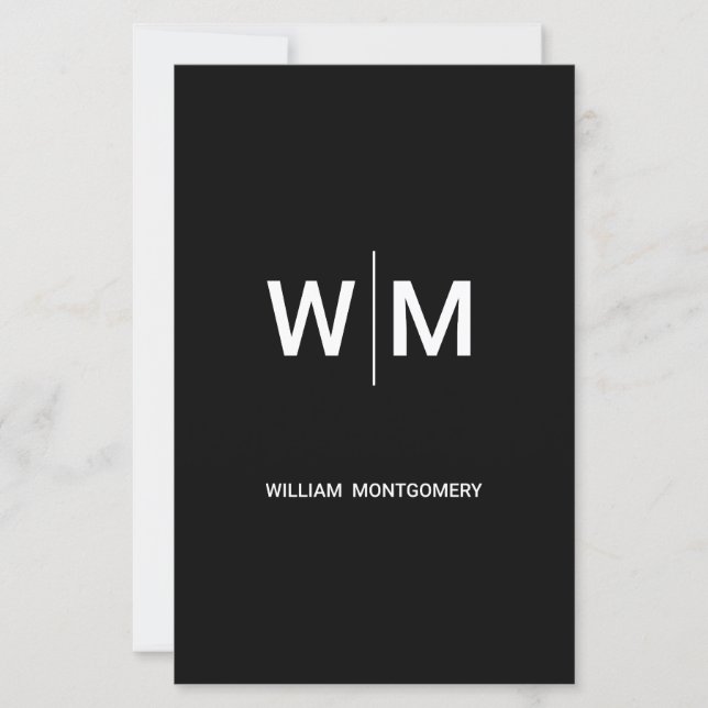 Black Branded Logo | onderneming (Voorkant)