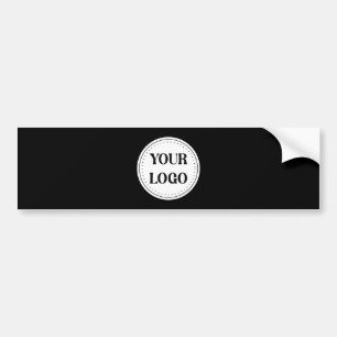 Black Branded Logo   onderneming Bumpersticker