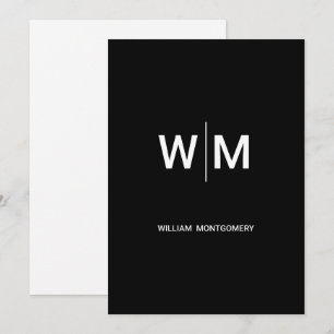 Black Branded Logo   onderneming Feestdagenkaart