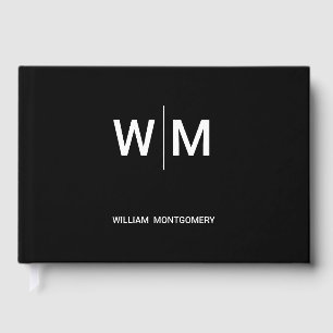 Black Branded Logo onderneming Gastenboek