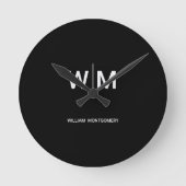 Black Branded Logo | onderneming Ronde Klok (Voorkant)