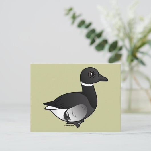Black Brant Briefkaart (Staand voorkant)
