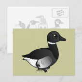 Black Brant Briefkaart (Voorkant / Achterkant)