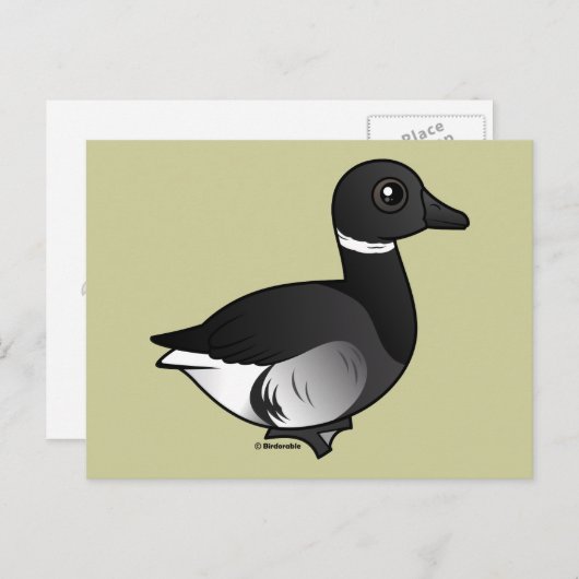 Black Brant Briefkaart (Voorkant / Achterkant)