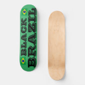 BLACK BRAZIL Skateboard (Voorkant)