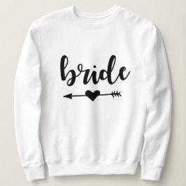 Black Bride Tribe Bachelorette Party Sweatshirt