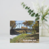 Black Bridge Road, Paonia, CO Briefkaart (Staand voorkant)