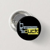 Black Brohood Mini-pin Ronde Button 3,2 Cm (Voorkant /achterkant)