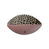Black Brown Giraffe Print American Football (Gedraaid 270)