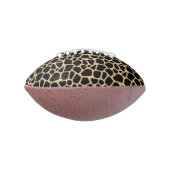 Black Brown Giraffe Print American Football (Gedraaid 90)