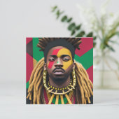 Black Bruh African Man Juneteenth King (Staand voorkant)