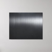 Black Brushed Metal Acrylic Canvas Afdruk (Voorkant)