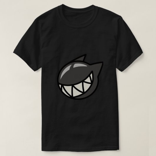 Black Bubble Gum Cat T-Shirt (Design voorkant)