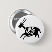 Black Buck Button (Voorkant /achterkant)