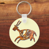 Black Buck - roest Sleutelhanger (Voorkant)
