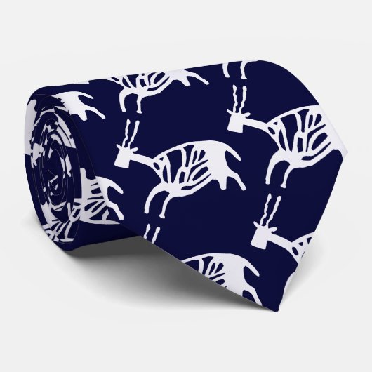 Black Buck Stropdas (Opgerold)