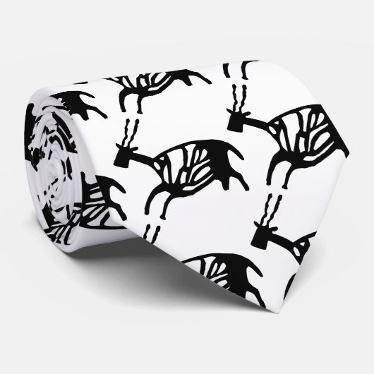 Black Buck Stropdas (Opgerold)