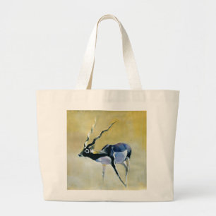Black Buck Velavadar 1997 Grote Tote Bag