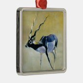 Black Buck Velavadar 1997 Metalen Ornament (Rechts)