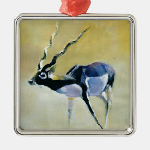 Black Buck Velavadar 1997 Metalen Ornament