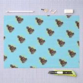 Black Buddha Power Tissuepapier (Craft)