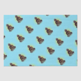 Black Buddha Power Tissuepapier