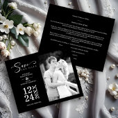 Black Budget Nice Modern Romantic Wedding Photo