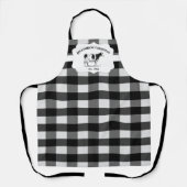 Black Buffalo Boerderij Koe Schort (Voorkant)