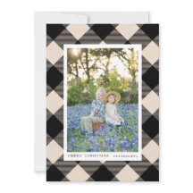 Black Buffalo Check Playa Cream Foto Vakantie