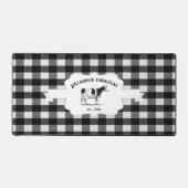 Black Buffalo Plays Boerderij Koe Bureaumat (Voorkant)