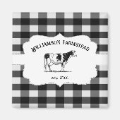 Black Buffalo Plays Boerderij Koe Magnet (Voorkant)