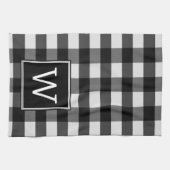 Black Buffalo Pset Monogram Towel Theedoek (Horizontaal)