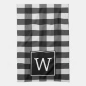 Black Buffalo Pset Monogram Towel Theedoek (Verticaal)