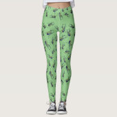 Black Bugs Leggings (Voorkant)