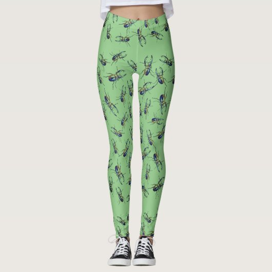 Black Bugs Leggings (Voorkant)