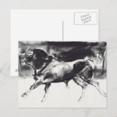 Black Bull Briefkaart (Voorkant / Achterkant)