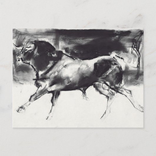 Black Bull Briefkaart (Voorkant)
