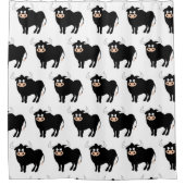 Black Bull Design Douchegordijn (Voorkant)