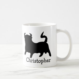 Black Bull Design op maat gemaakt Koffiemok