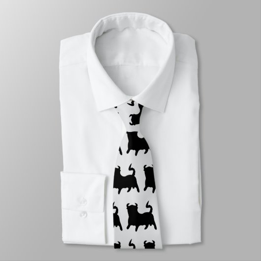 Black Bull Design Stropdas (Gebonden)