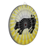 Black Bull van Wall Street opladen Dartbord (Voorkant Links)