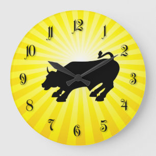 Black Bull van Wall Street opladen Grote Klok