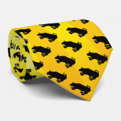 Black Bull van Wall Street opladen Stropdas (Opgerold)