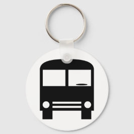 Black Bus Designer Sleutelhanger