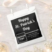 Black Business Brand, St. Patrick's Day, Papieren  Bedankzakje (Geknipt)